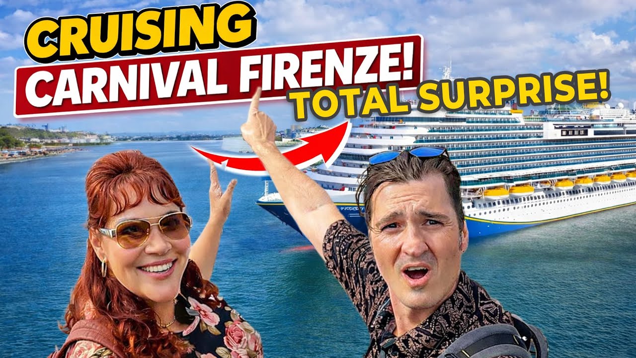 I Stayed on the NEW Carnival Firenze! |  Tour and First Impressions