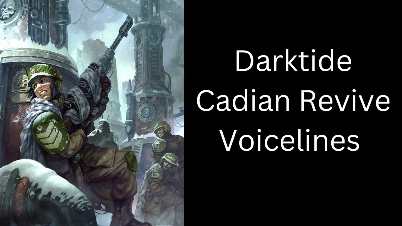 Cadian Veteran Revive Voicelines