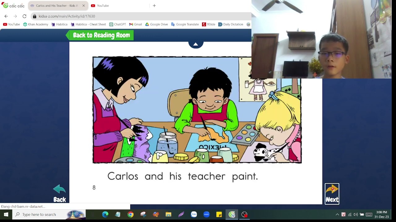 🌐 Razkids 63# | 📖 Carlos and His Teacher - Level B | 📺 @RileyEnglish