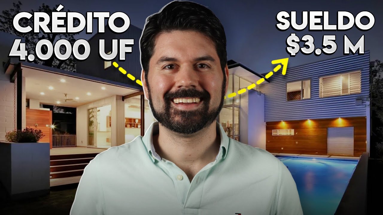 Cuánto sueldo necesito para un crédito hipotecario en Chile?