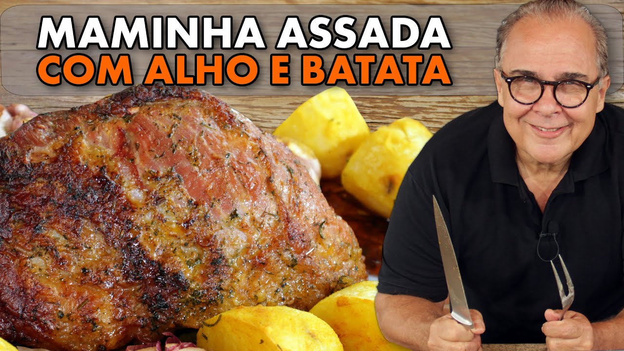 CHEF TAICO ENSINA A MELHOR RECEITA DE MAMINHA ASSADA COM ALHO E BATATAS!