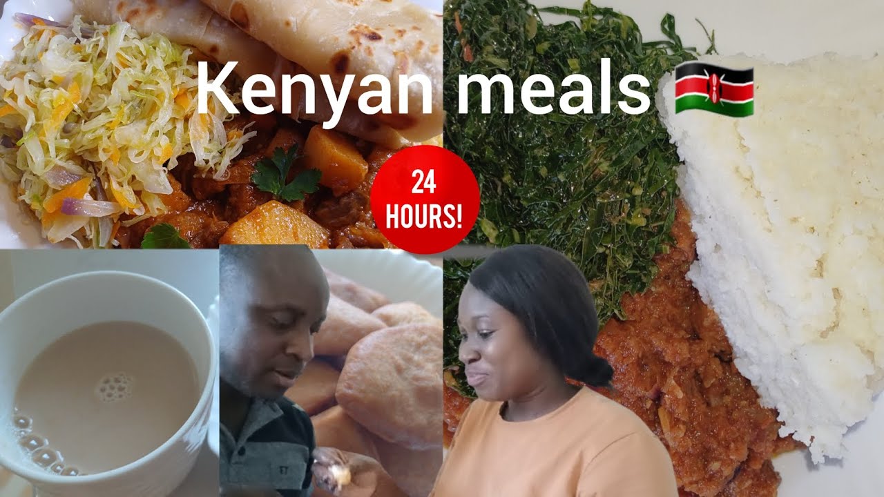 The Ultimate Kenyan🇰🇪 Food Challenge: Cooking and Eating only local meals for a full day||