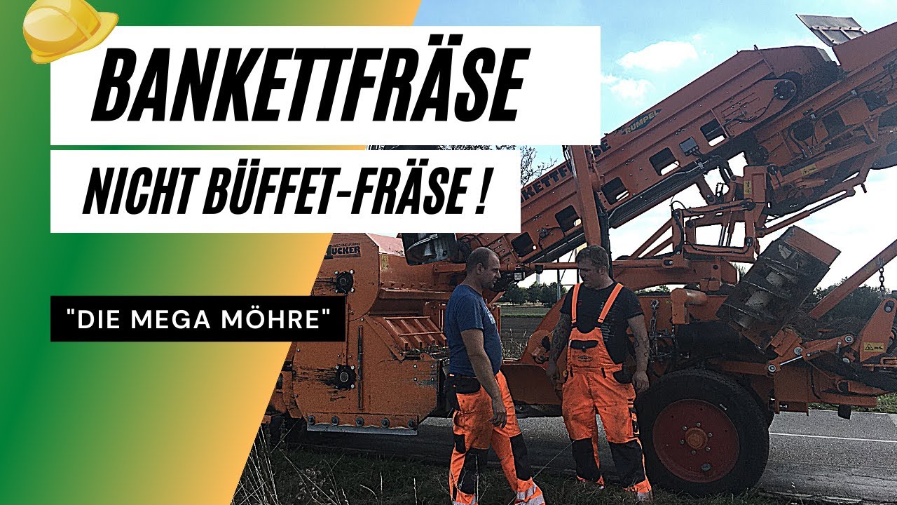 Wasserski oder: Präziser Bankettabtrag und effizientes Fräsen für optimale Straßenverhältnisse!