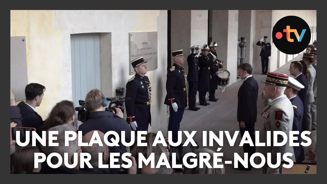 Une plaque aux Invalides pour les Malgré-nous incorporés de force dans l'armée allemande