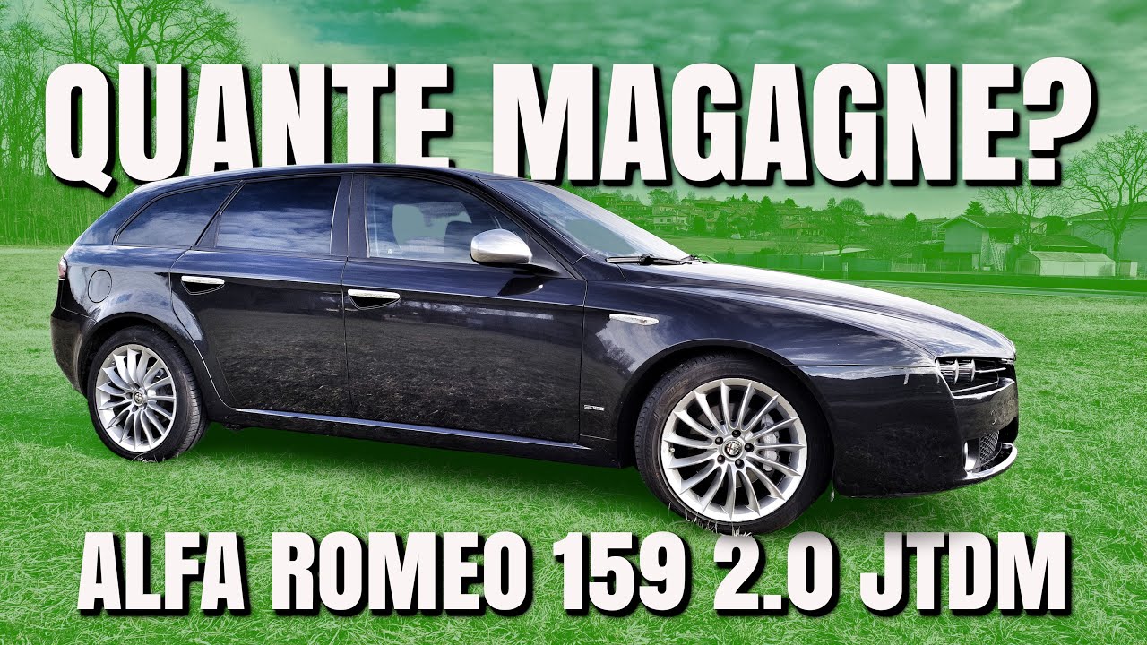 ECCO LE  MAGAGNE DELLA NUOVA ALFA ROMEO 159 SW DEL GARAGE