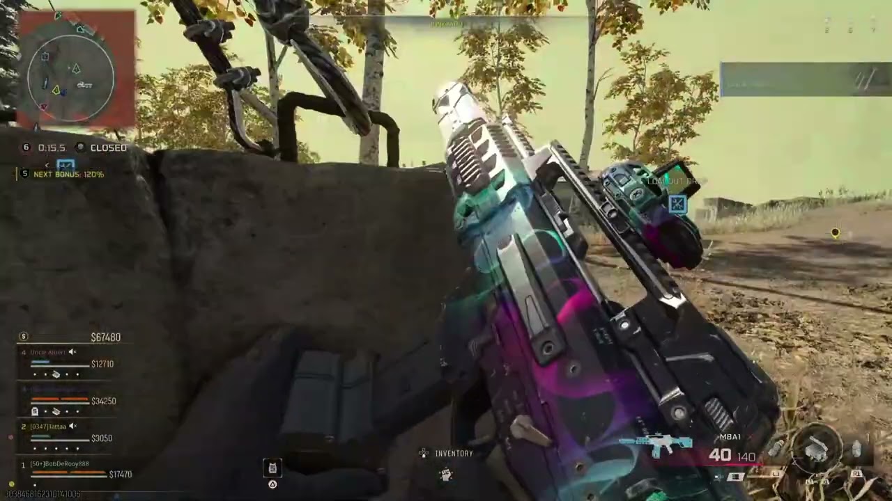 20260225 Verdansk - Holding hills and waiting for enemies to run from gas