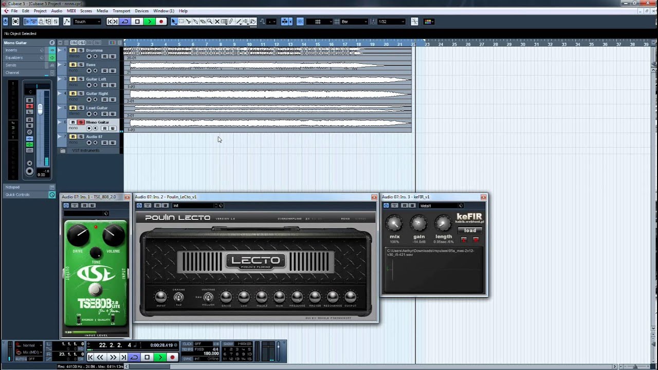 Poulin Lecto v1 VST amp simulator - Metal