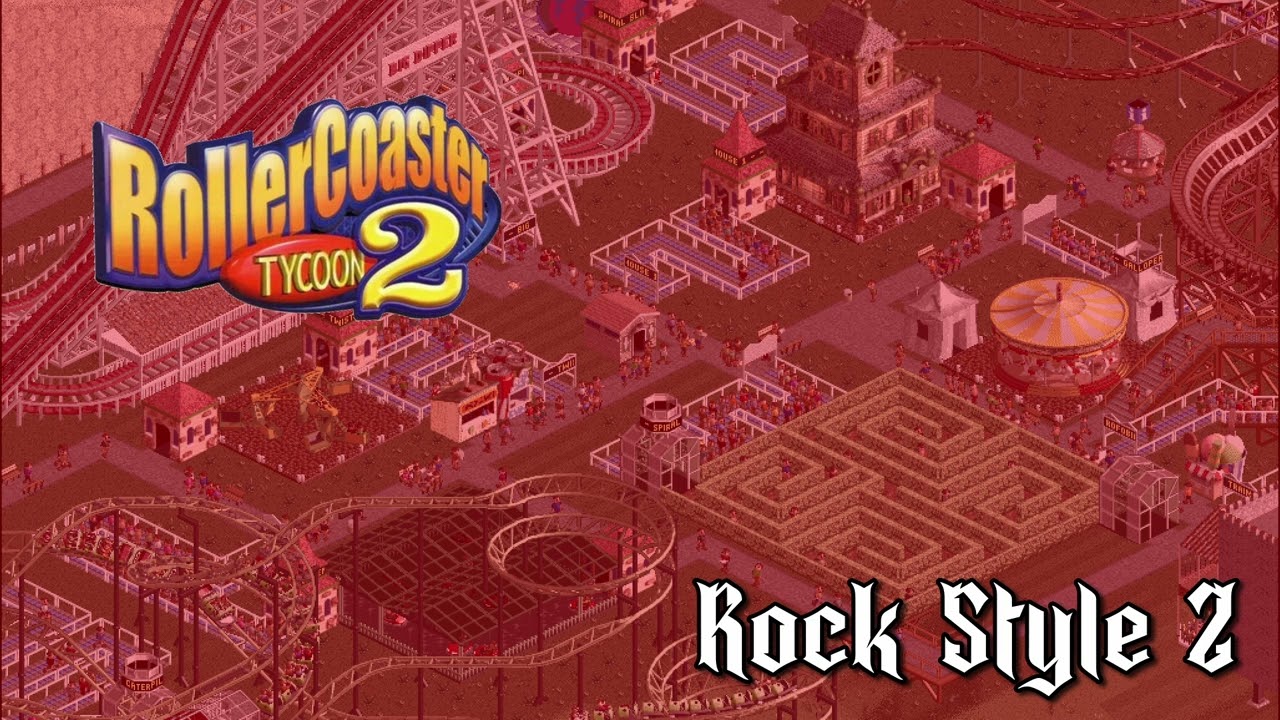 Rollercoaster Tycoon 2 - Rock Style 2 [Cover]