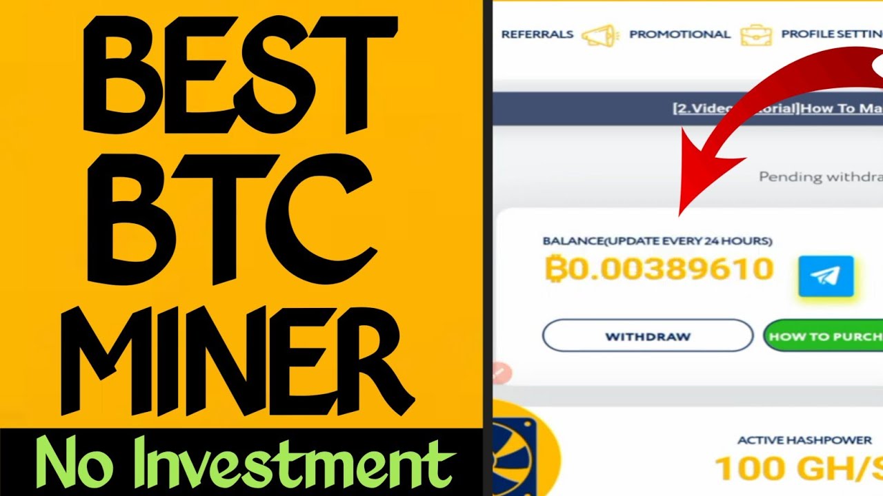 How To Mine Free Bitcoin On Android Phone With Free Bitcoin mining site without investment 2022