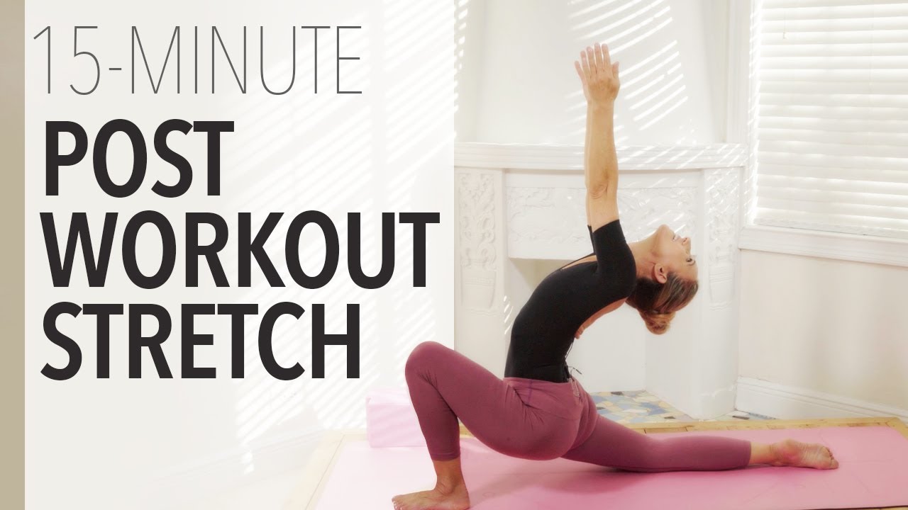 15-Minute Post Workout Stretch | Yoga with Nora Day