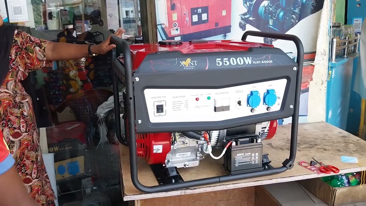 POWERREKO O&M XLNT PORTABLE GENERATORS 5500W 5KVA AVAILABLE MORE INQUIRY 9360111055