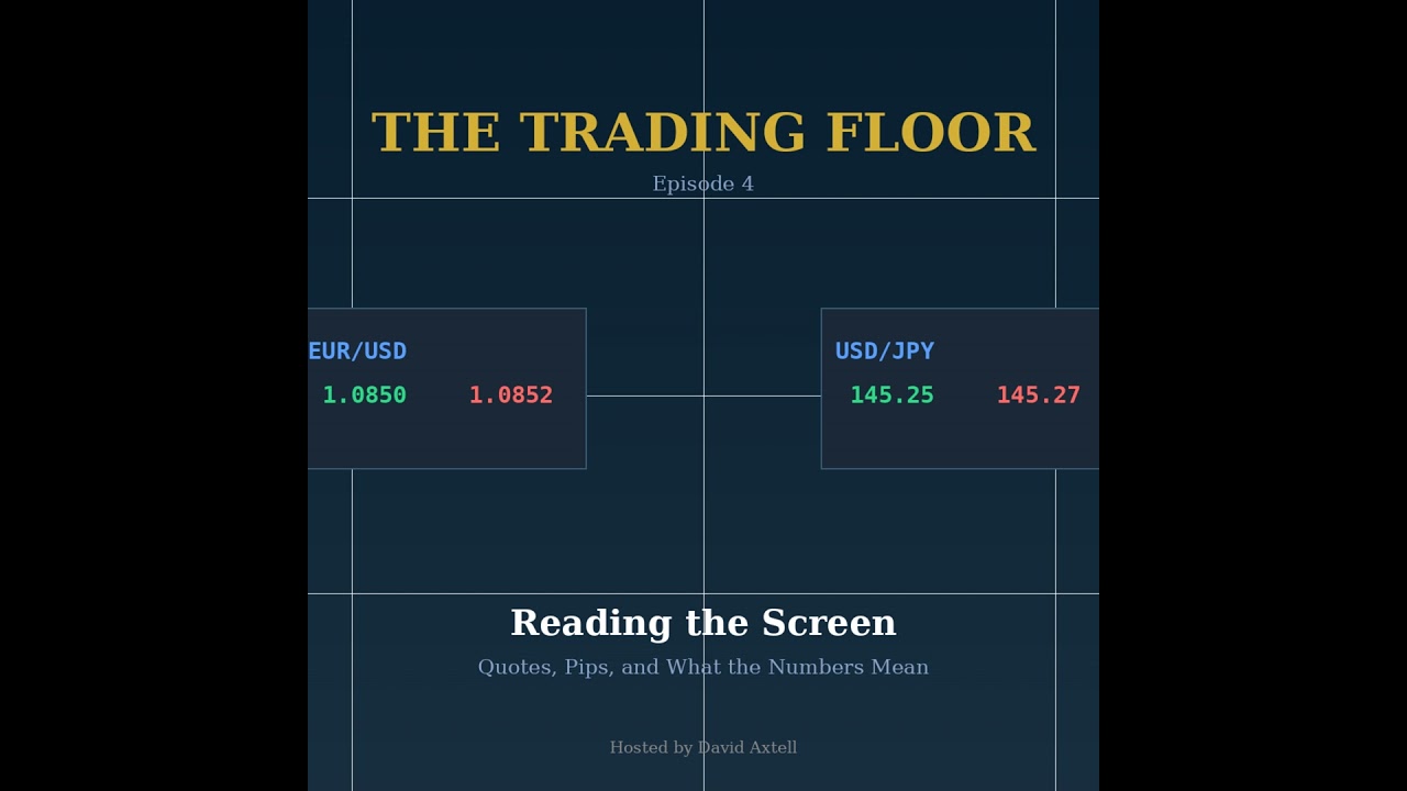 Reading the Screen: Quotes, Pips, and What the Numbers Mean