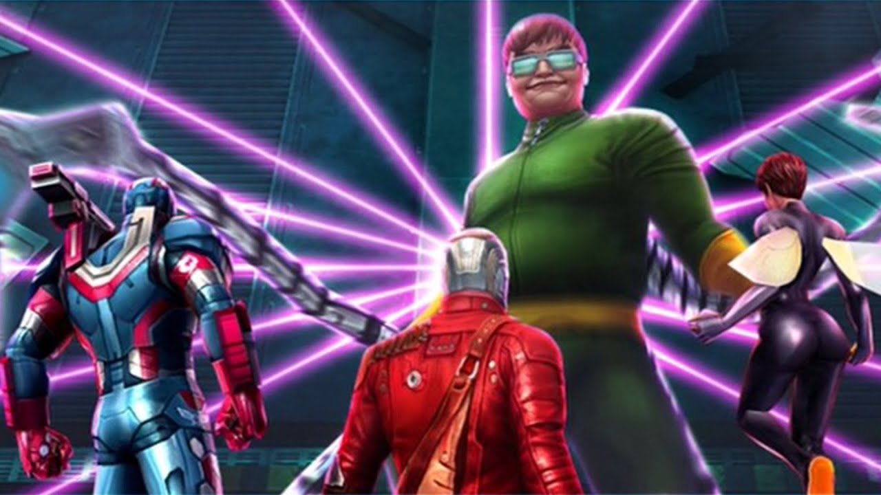 Marvel: Future Fight - Co-op Update Part 2 - Co-op Team Battle Gameplay