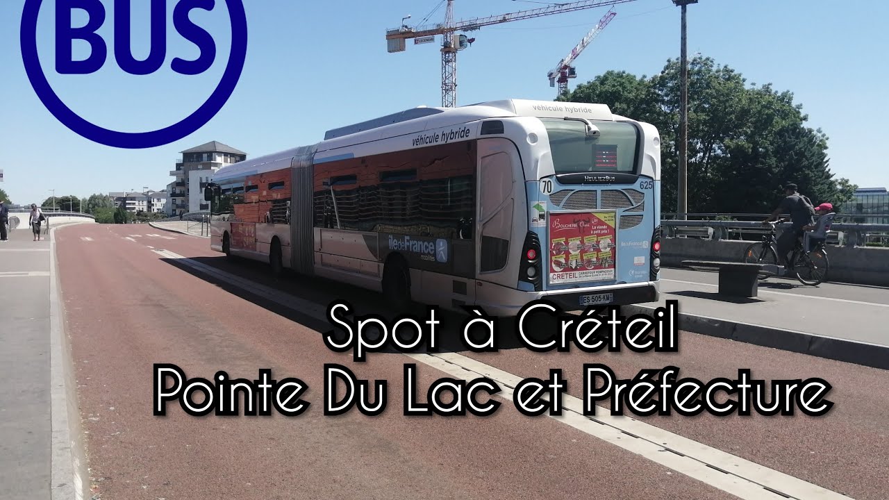 Spot (BUS) à Créteil : Pointe Du Lac et Préfecture