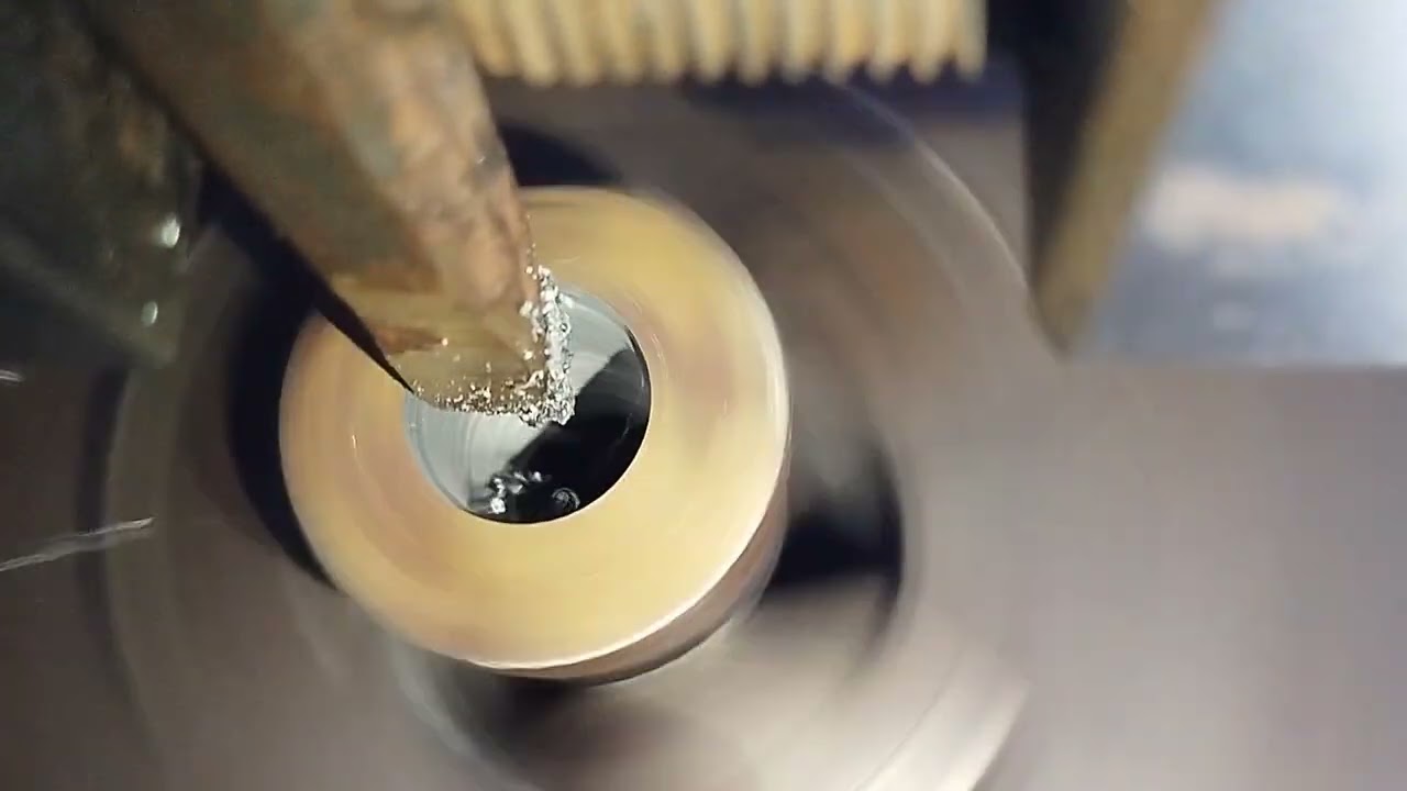 Boring Operation in Lathe Machine 