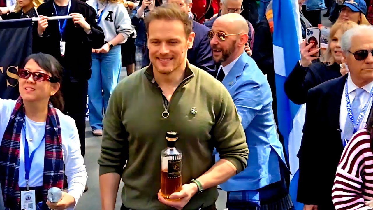 Sam Heughan at NYC Tartan Day Parade 2026