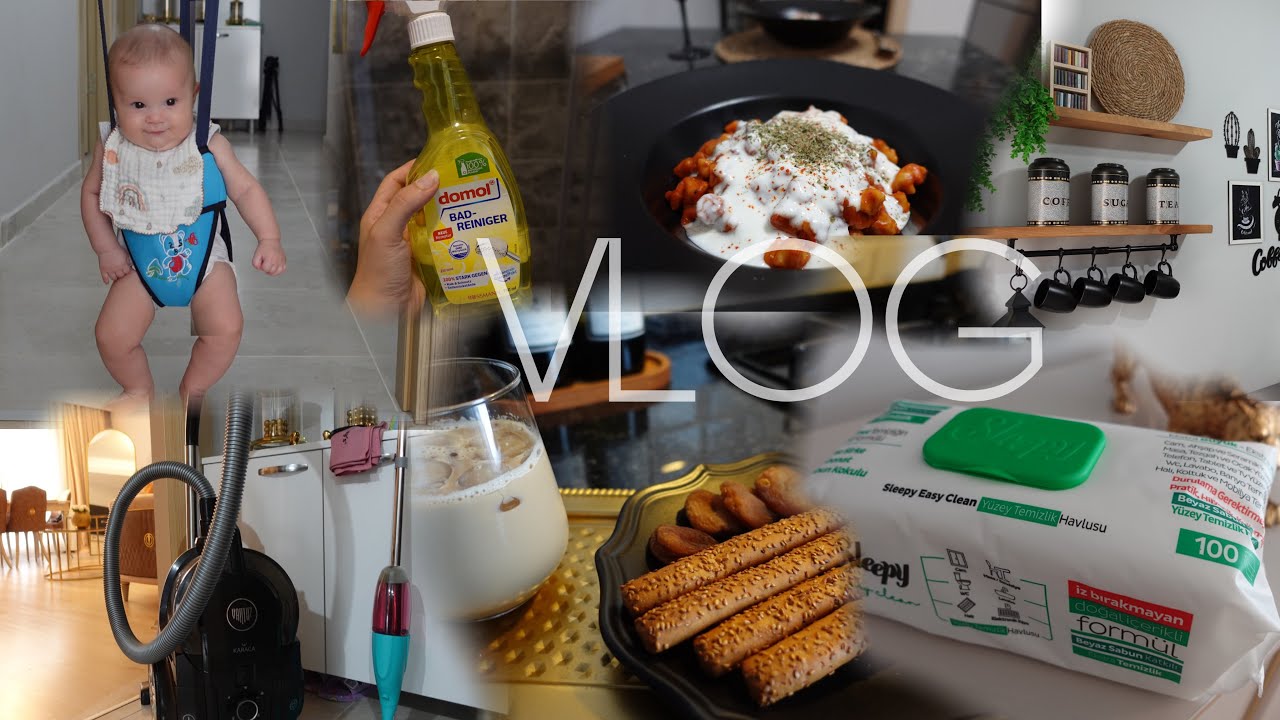 VLOG || DETAYLI TEMİZLİK | TEMİZLİK MOTİVASYONU | SOSLU MANTI TARİFİ | SAHİLDEYİZ |