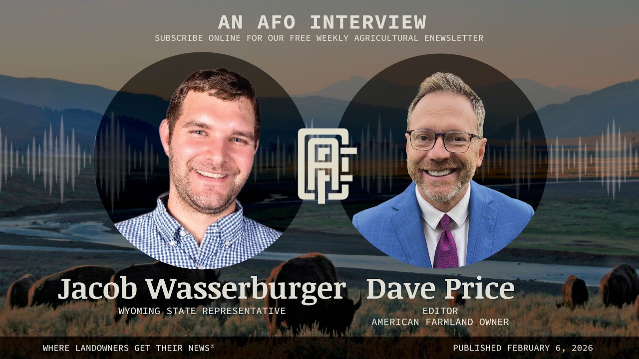 Wyoming State Representative Jacob Wasserburger: Sell State Land for Rural Homeowners