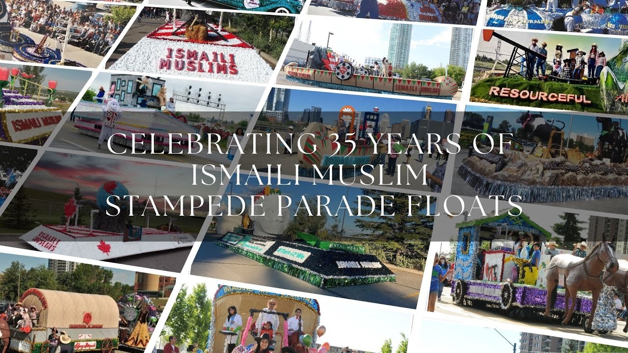 Celebrating 35 Years of Ismaili Muslim Stampede Parade Floats
