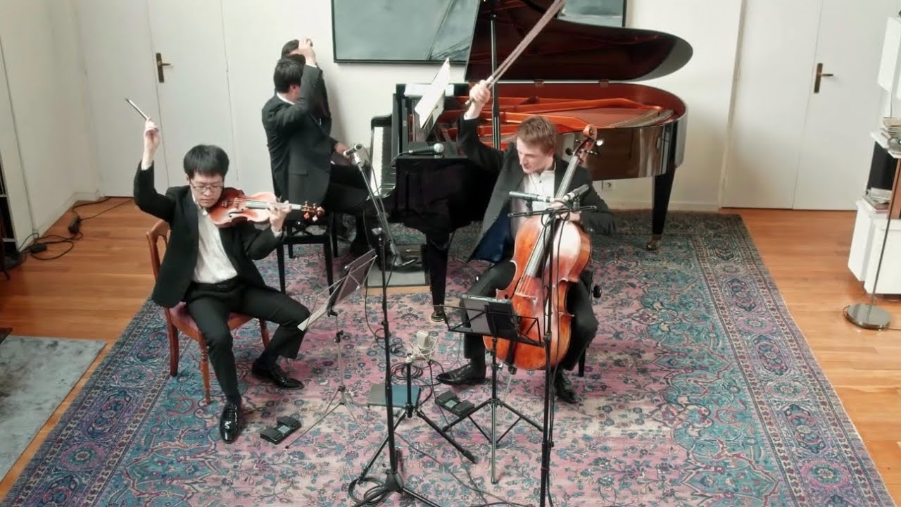ラヴェル：ピアノ三重奏曲より第2楽章　Ravel : Trio for piano, violin and cello 2.Pantoum