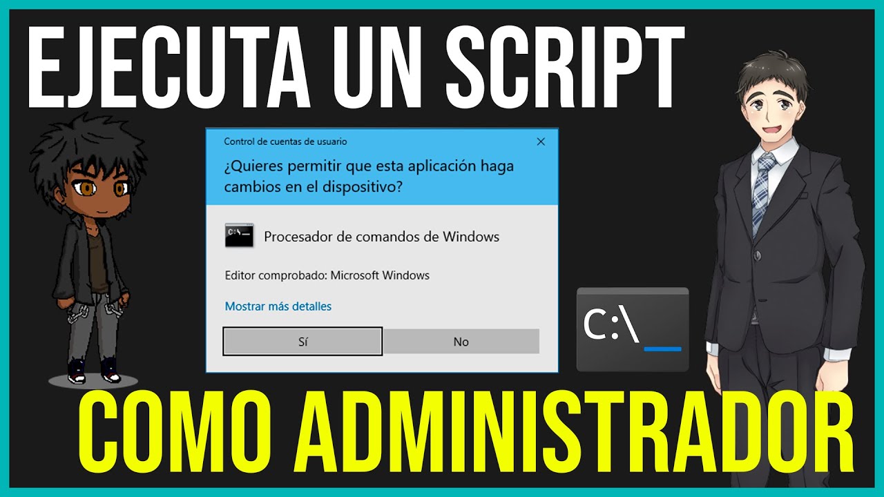 C&oacute;mo Ejecutar un Script Batch COMO ADMINISTRADOR | Tutorial Batch