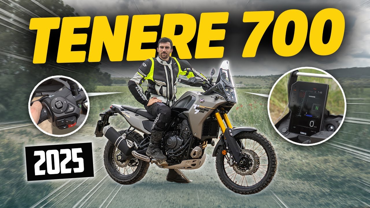YAMAHA TÉNÉRÉ 700 (2025): È DAVVERO CAMBIATA? 🤔 - Test Ride