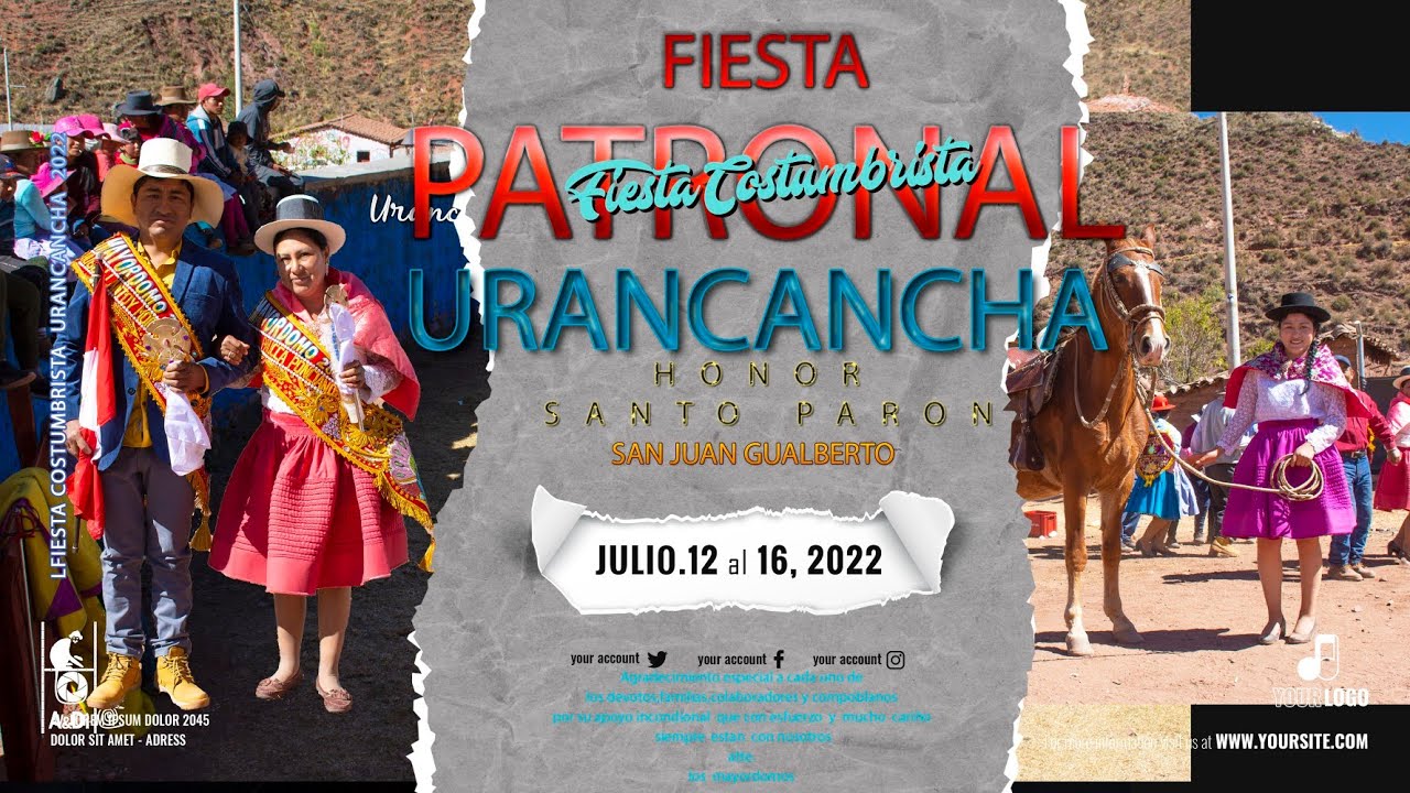 FIESTA PATRONAL URANCANCHA VILCANCHOS 2022
