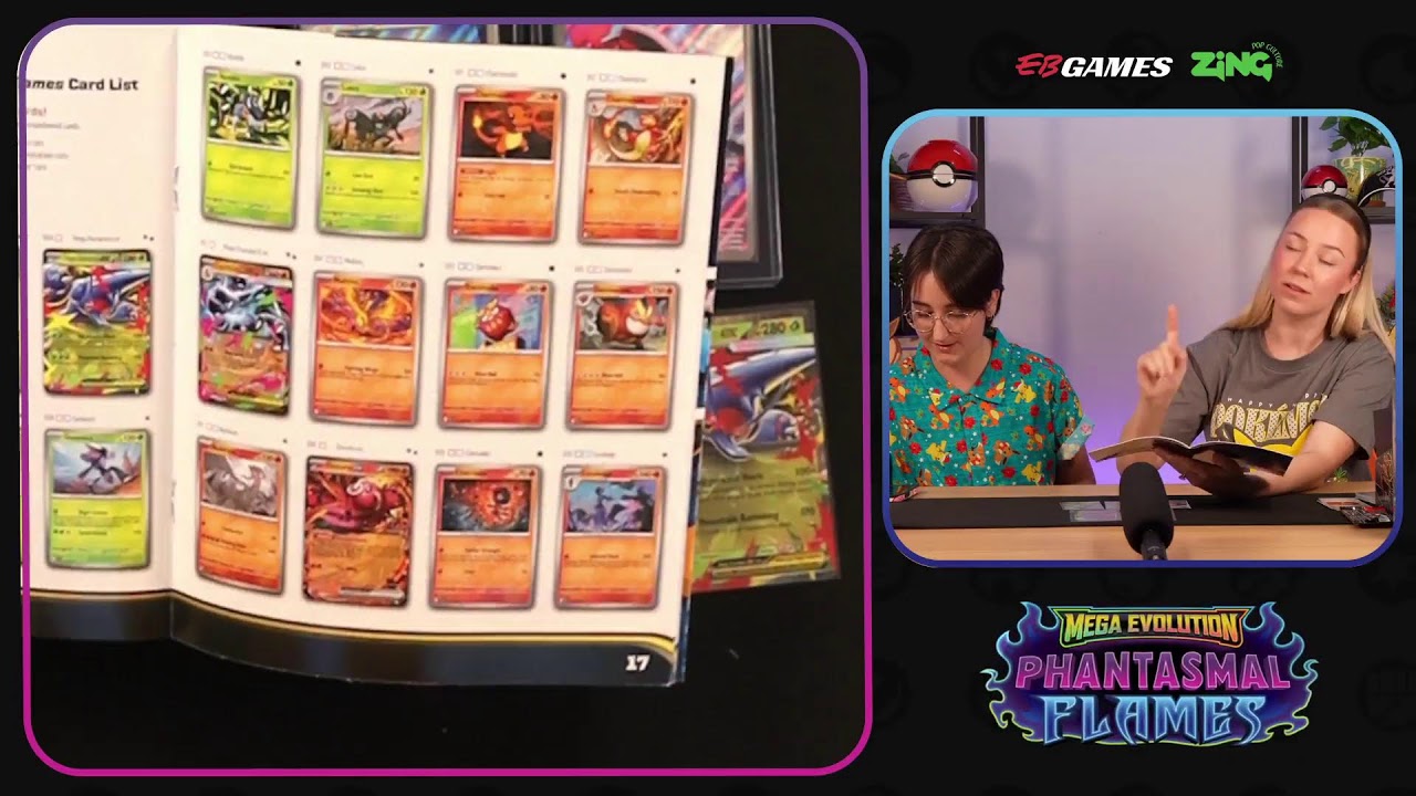 🔴POKÉMON TCG: PHANTASMAL FLAMES ETB UNBOXING w/ Nova & Rae
