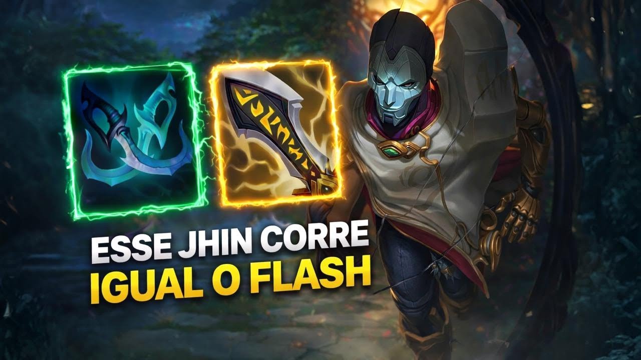 O JHIN MAIS RÁPIDO QUE VOCÊ VERÁ ! WILD RIFT