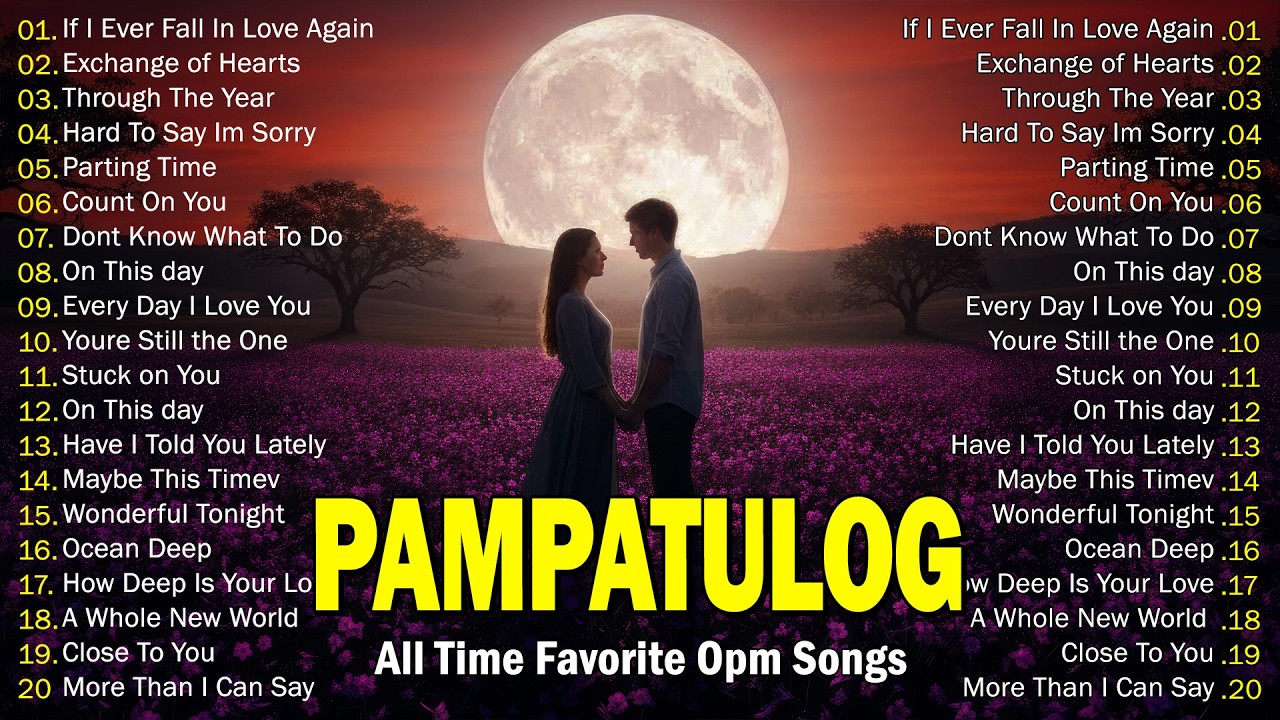 Pampatulog OPM Love Songs 80s & 90s Medley 🔊 Relaxing Filipino Music for Deep Sleep