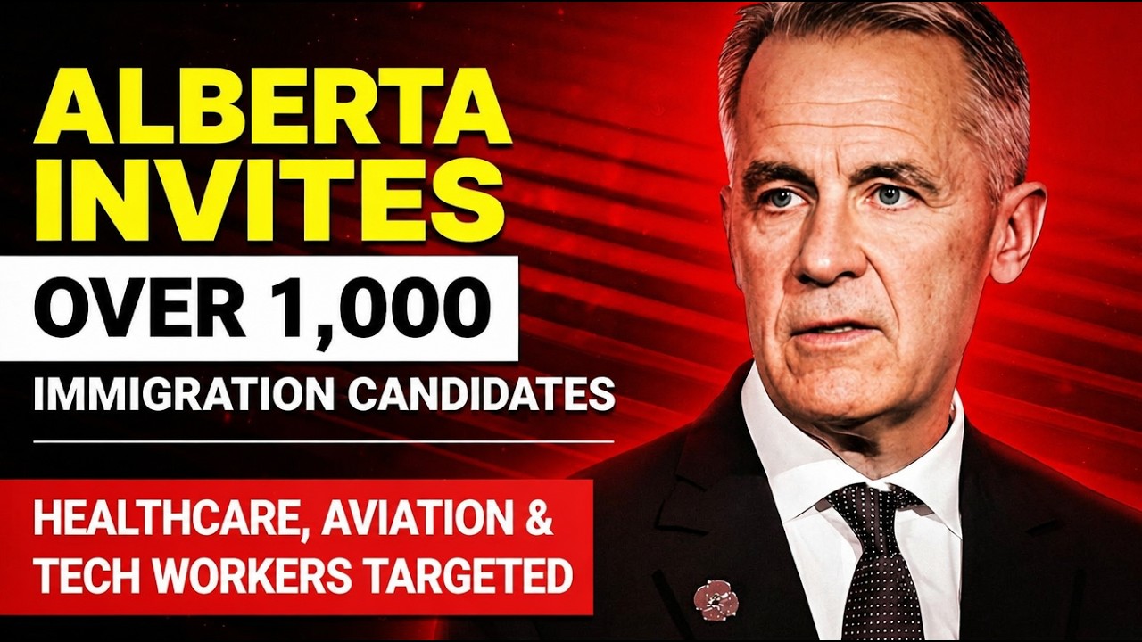 Alberta Invites Over 1,000 Immigration Candidates | Healthcare, Aviation & Tech Workers Targeted