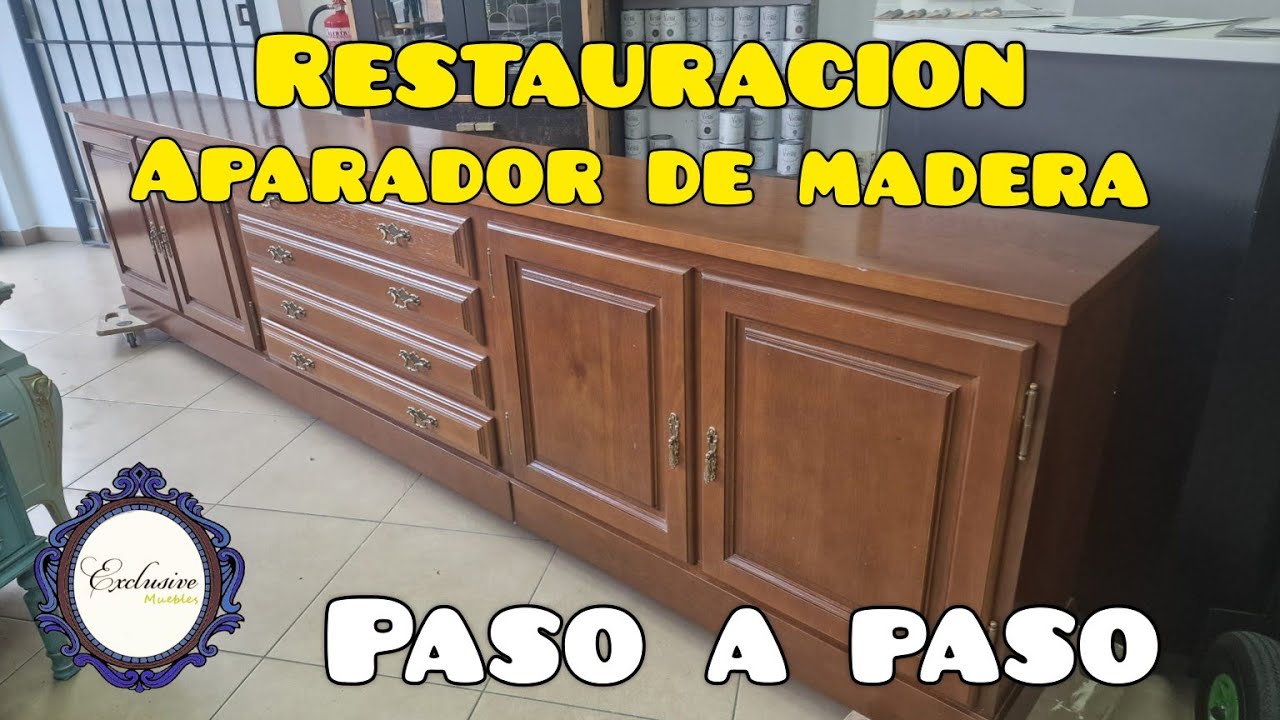De Mueble Oscuro a Elegancia Natural – Increíble Cambio Solo con Limpieza
