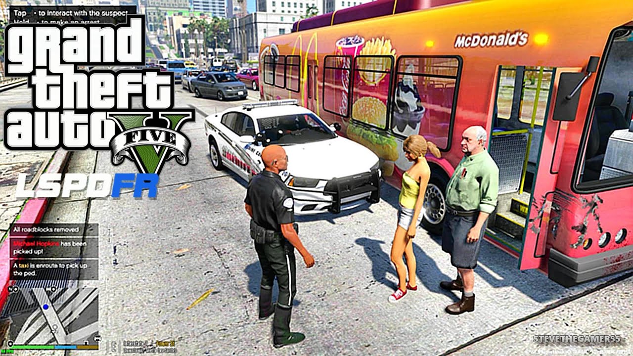 GRAND THEFT AUTO 5 LSPDFR EP #53 -  BIKE PATROL (GTA 5 PC POLICE MODS)