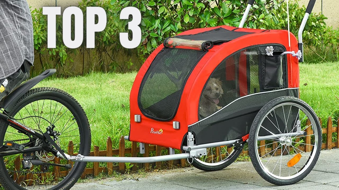 TOP 3 : Meilleure Remorque Vélo pour Chien et Animaux ✅  de 2021