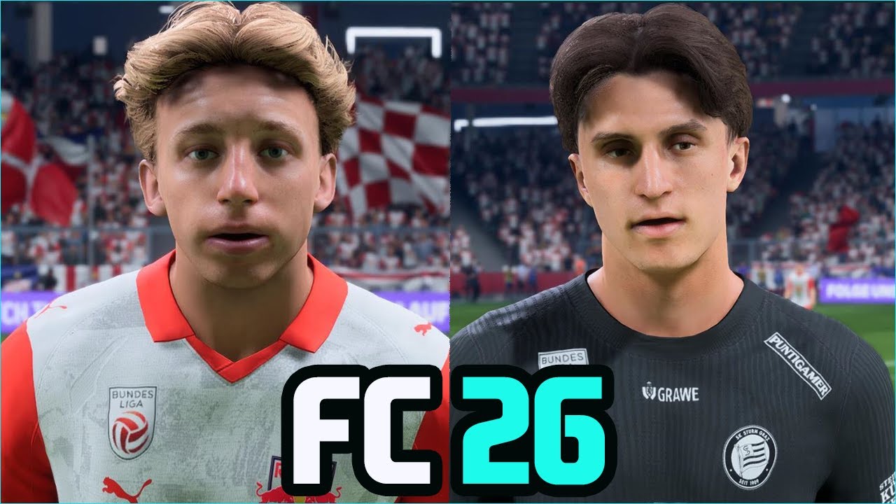 FC 26 | All Austria Bundesliga Players Real Faces