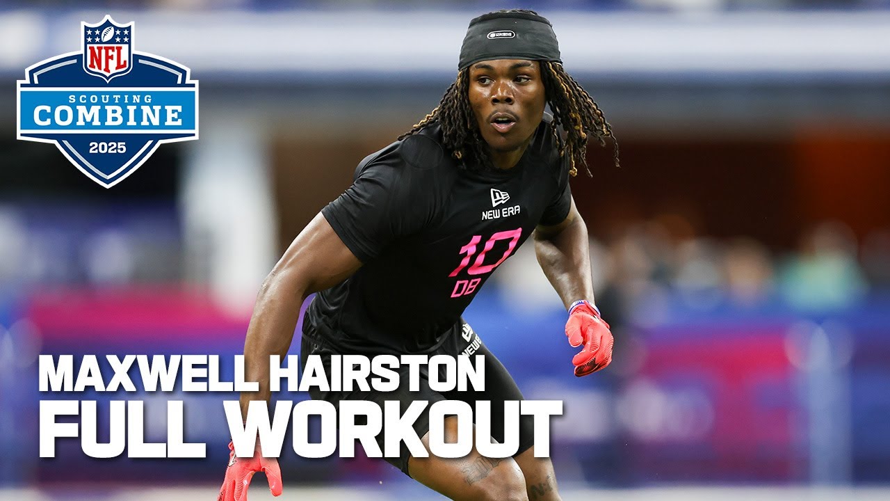 Maxwell Hairston's 2025 NFL Scouting Combine workout