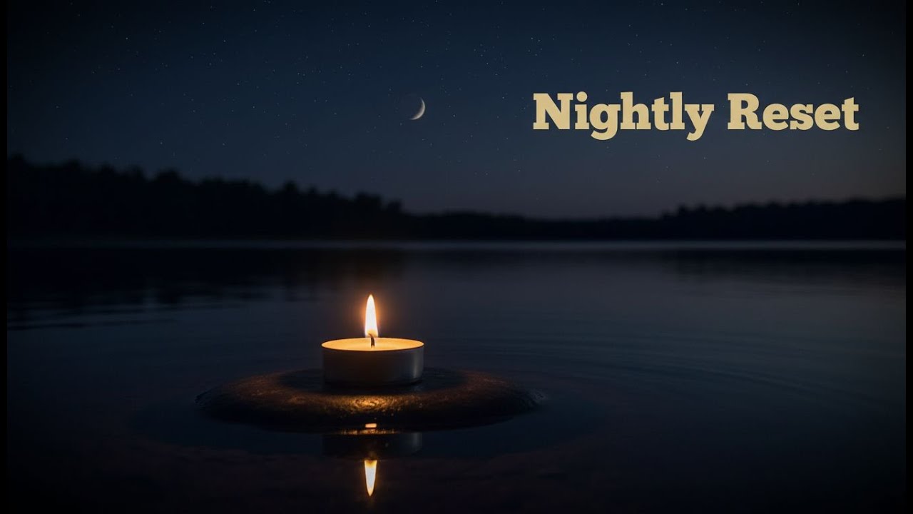 Nightly Growth Reset 🌙 meditation · sleep positive mindset · positive messages · sleep relaxation