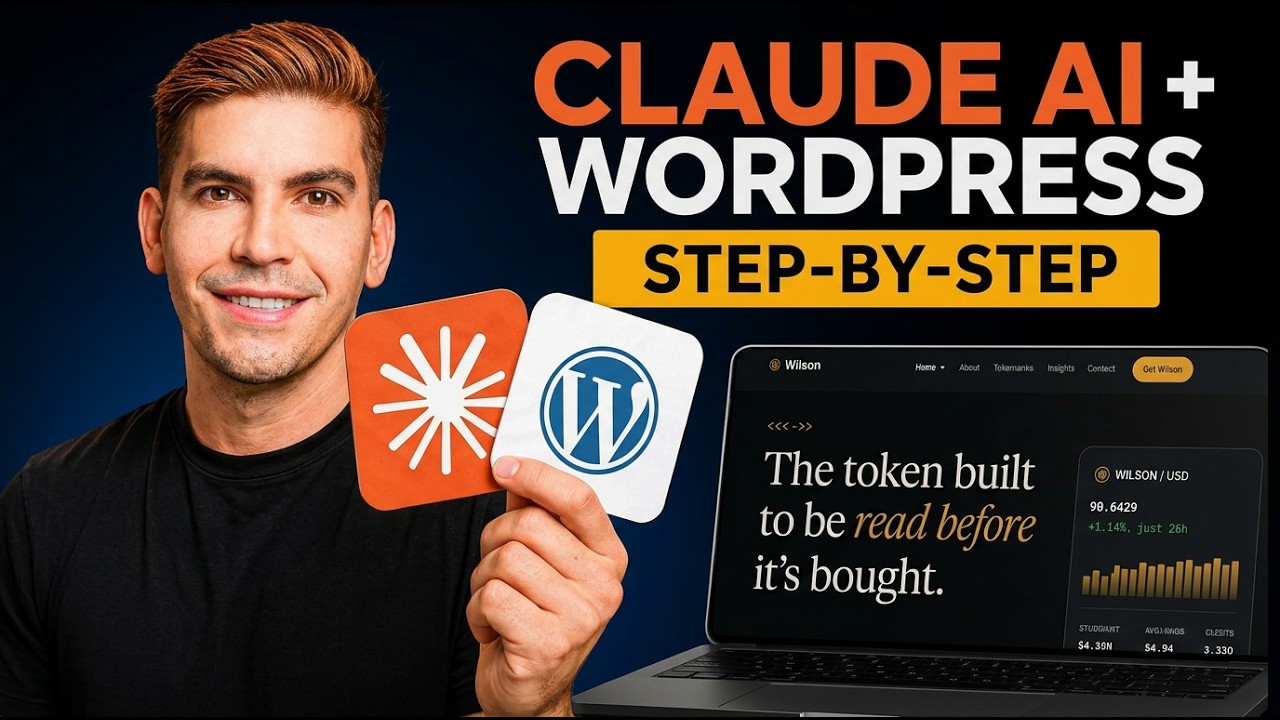 (ДЕЙСТВИТЕЛЬНО) Создаем сайт на WordPress с помощью Claude в 2026 году