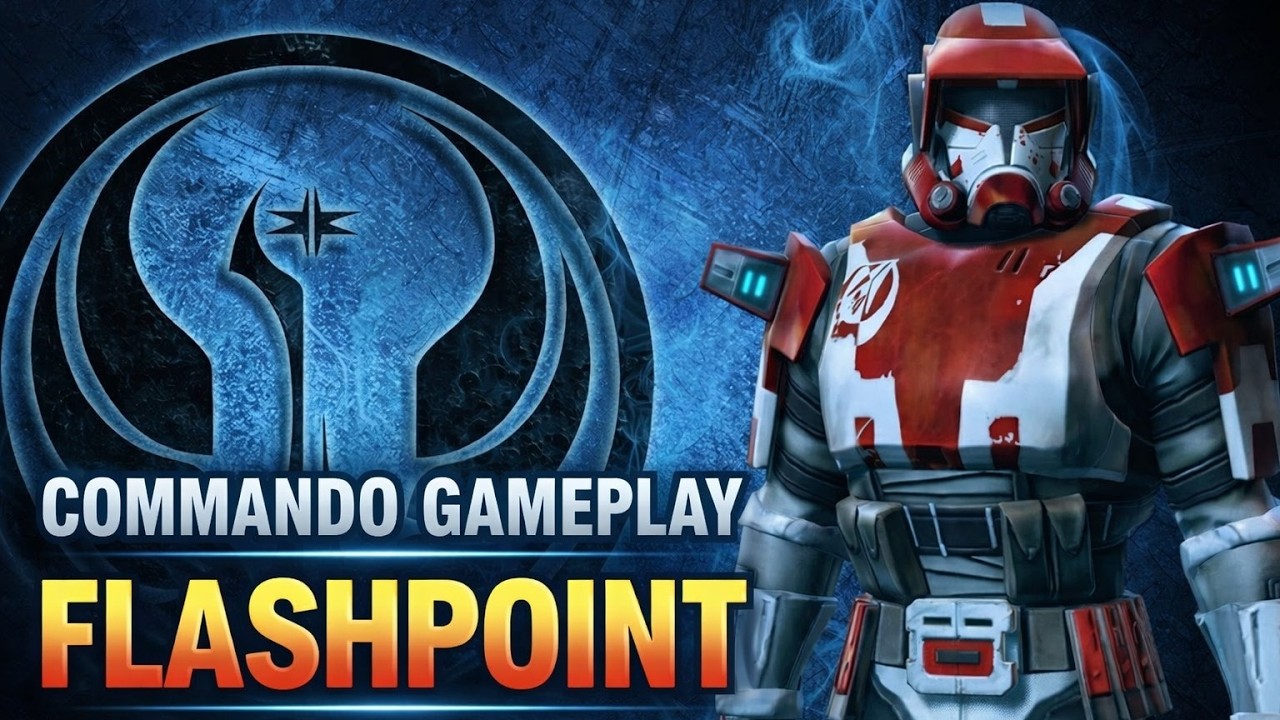 Star Wars™  The Old Republic™ : Flashpoint Commando Gameplay