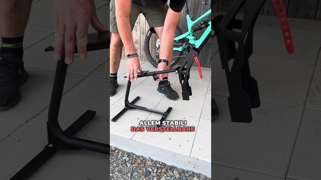 E bike stander