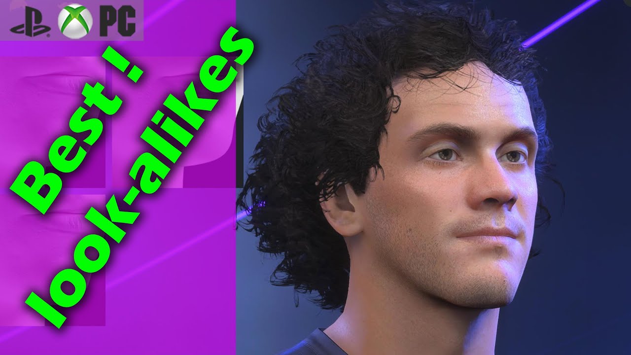 Platini FIFA 23 pro clubs look alike [TUTORIAL] Platini face