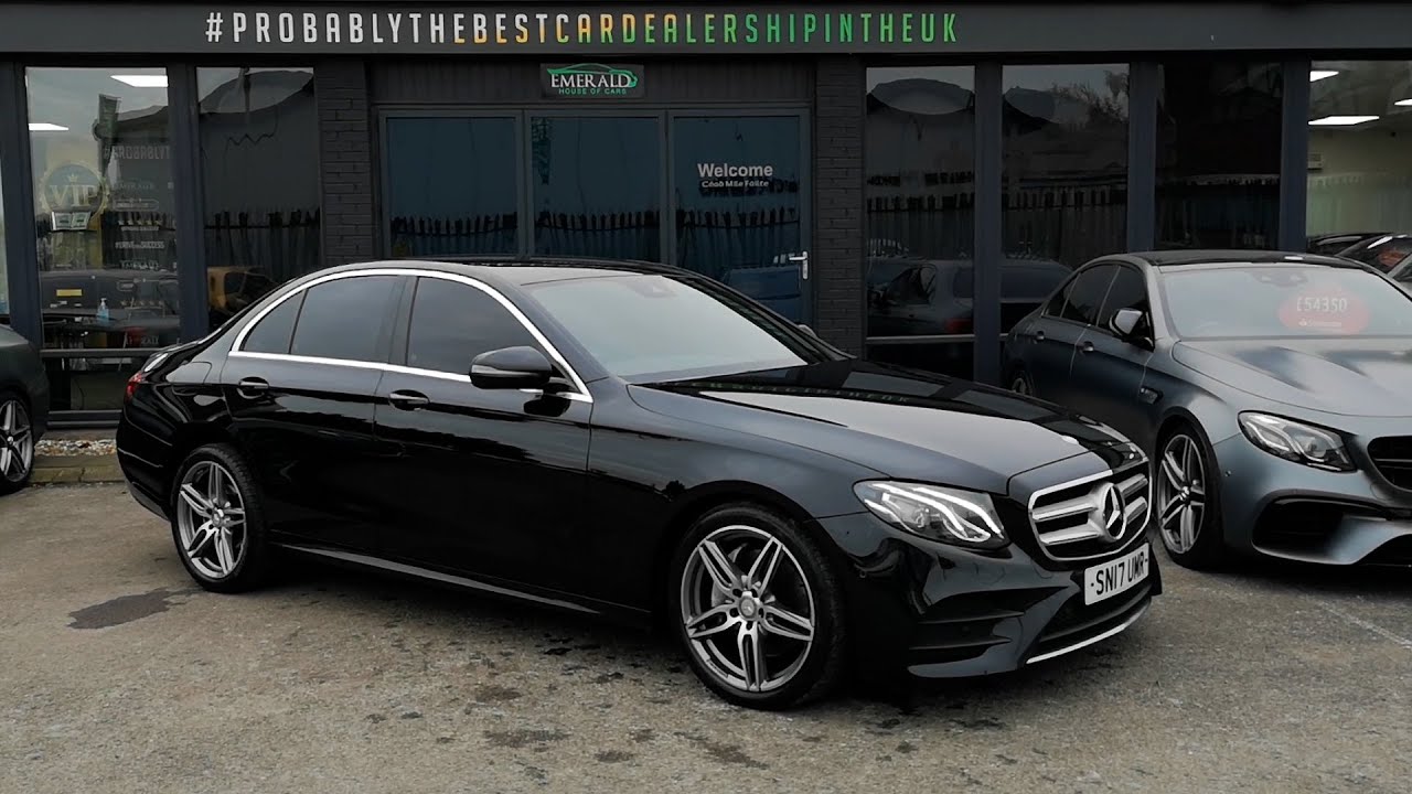 2017 17 MERCEDES-BENZ E-CLASS 2.0 E 220 D AMG LINE 4D 192BHP SN17UMR