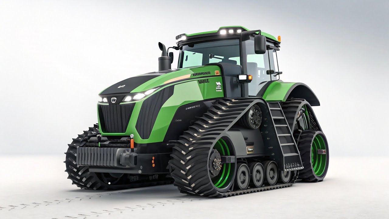 Futuristischer Traktor 2027 – Smarte Technologie für Profis