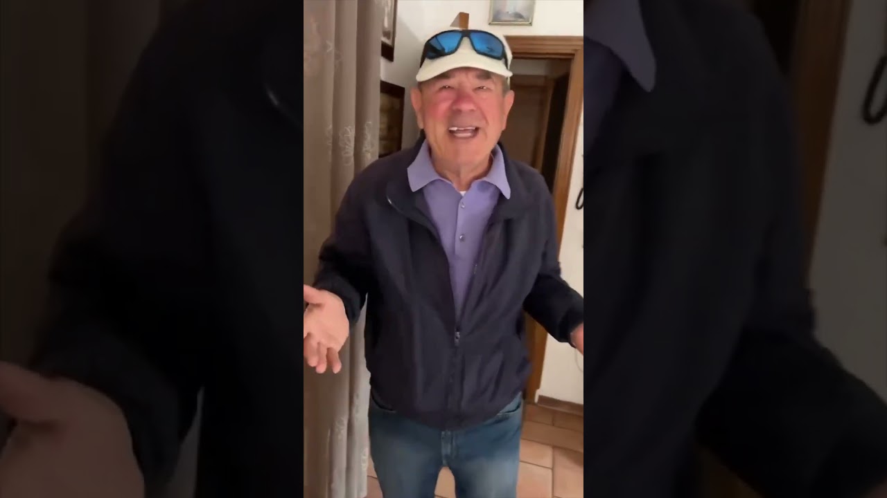 Filiberto VA A TROVARE con la TROMBETTA nonno Faustino di PRIMA MATTINA😂🐊😡