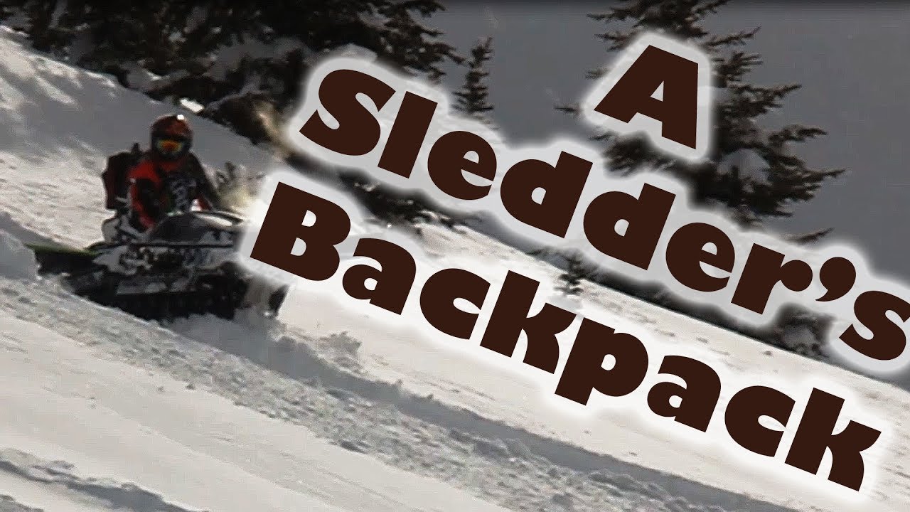 A SNOWMOBILE BACKPACK | What To Carry in the Backcountry