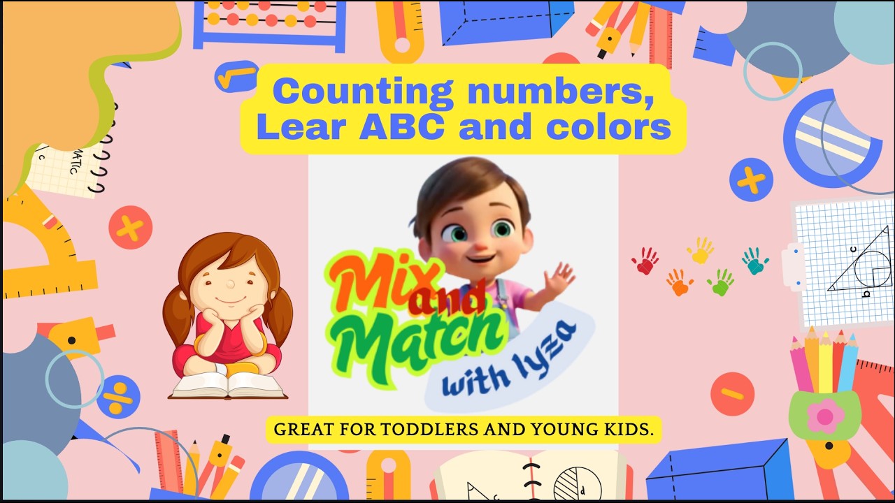 Learn ABC and Counting Numbers/ Perfect for kids and toddlers