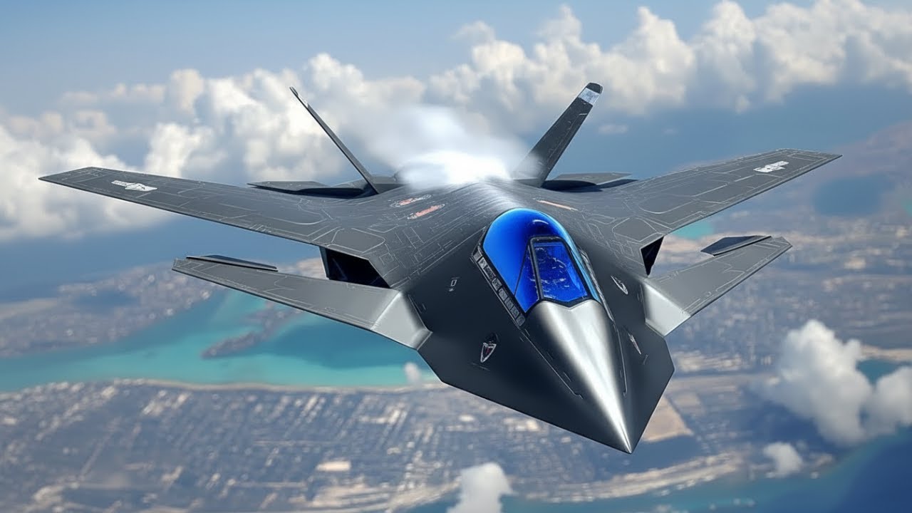 NOWY myśliwiec F-47 NGAD Sił Powietrznych USA wkrótce zdominuje niebo EDYTOWANE