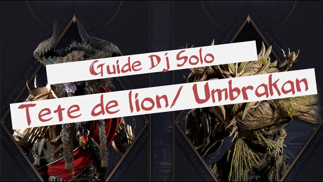 Guide donjon solo Tête de lino & Umbrakan | Throne & Liberty