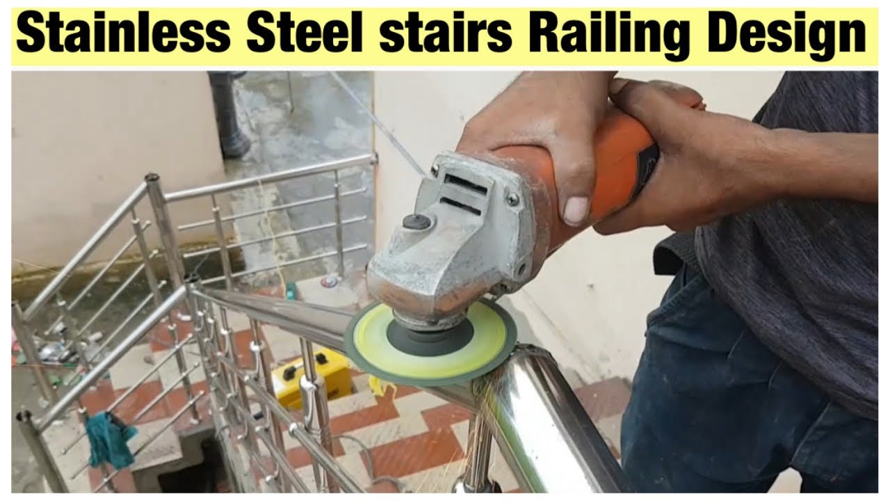 Metal railing design for stairs / Grill design for stairs / How to install railing stairs