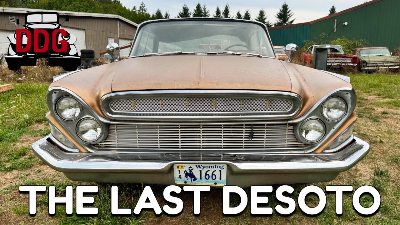Death Of A Car Brand - 1961 DeSoto History, Revival After Sitting For Decades, And Much More